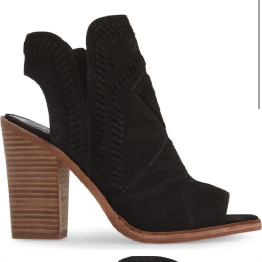 Vince Camuto black Katrina suede bootie - Picture 12 of 13